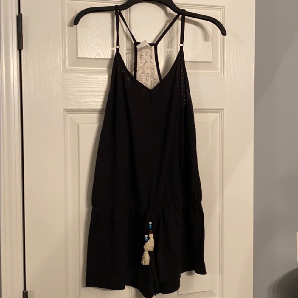 Lucky Brand swimsuit cover Romper